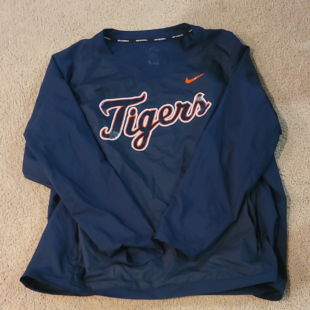Nike Navy DETROIT  Tigers Pullover